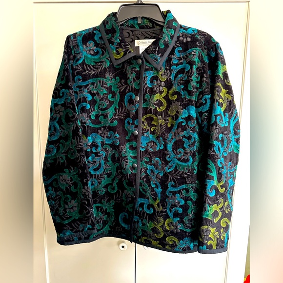 Coldwater Creek Brocade Jacket - Picture 1 of 7